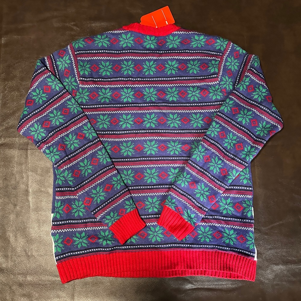 NWT Blizzard Bay Put Your Drink In My Pocket Santa Christmas Sweater - Size L - Picture 7 of 7